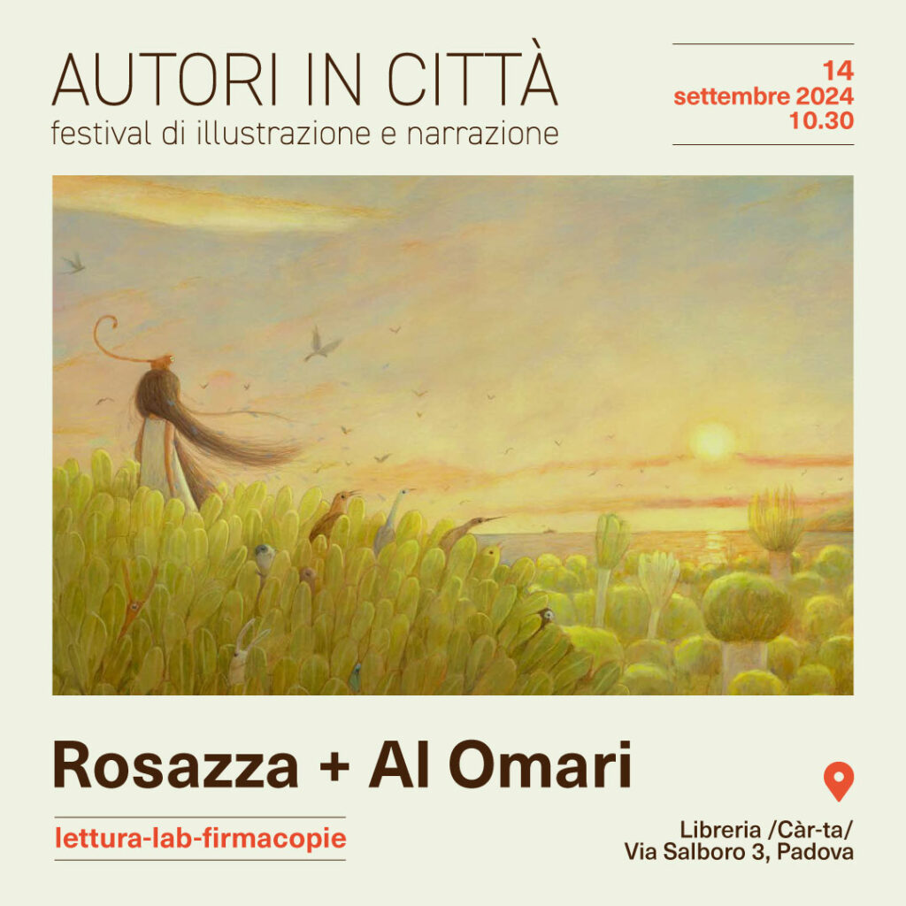 letture laboratorio e firmacopie per il festival di illustrazione autori in città