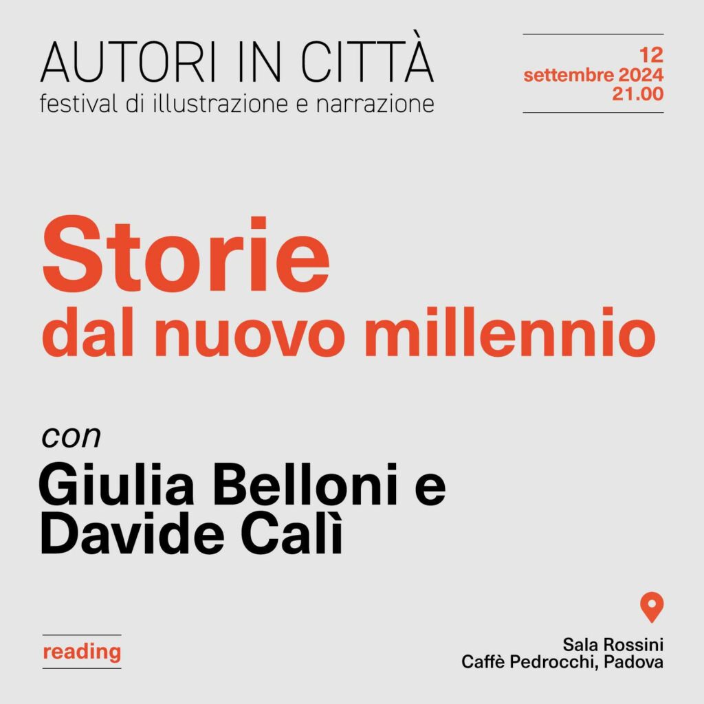 reading con davide calì e giulia belloni per autori in città