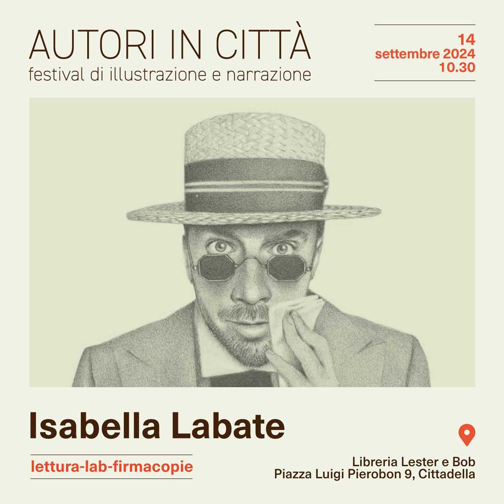 letture laboratorio e firmacopie con Isabella Labate per il festival di illustrazione autori in città