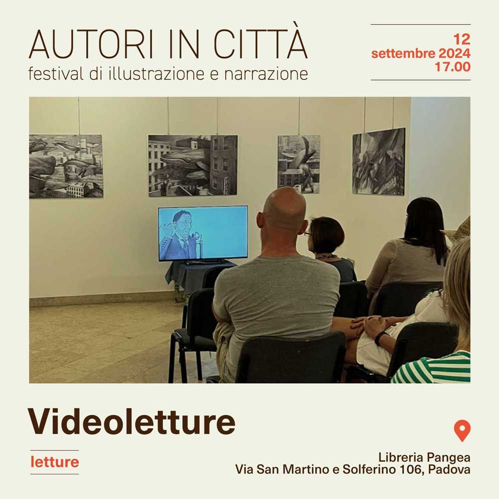 videoletture per il festival di illustrazione autori in città